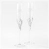 Engraved Athena Wedding Flute Set 