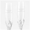 Close Up Engraved Athena Wedding Flutes