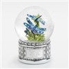 Engraved Jeweled Dragonfly Snow Globe 