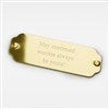 Engraved Rectangle Screw Plate (Angle)