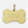 Gold Bone Tag (Back)