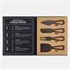 Matte Black Cheese Knives Set    