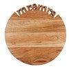 Mr. & Mrs. Round Acacia Wood Board