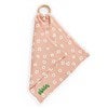 Embroidered Mini Blankie Pink Floral 