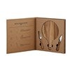 Wood Cheese Board Gift Set