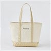 Metallic Gold Tote- Centered Text