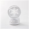 Spinning Musical Snowflake Snow Globe