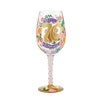 Happy 70th Birthday Wine Glass 