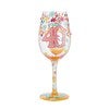 Happy 40th Birthday Wine Glass  