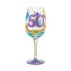 Happy 50th Birthday Wine Glass