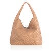 Product Thumbnail Woven Leather Hobo Bag