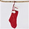 Product Thumbnail Red Sparkle Cable Stocking