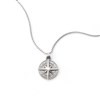 Stainless Steel Compass Pendant