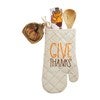 Give Thanks Oven Mitt and Towel Set  