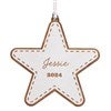 Product Thumbnail Star Ornament in White