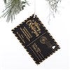 Postcard Ornament in Black