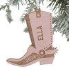 Boot Ornament in Pink