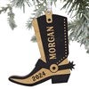 Boot Ornament in Black