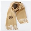 Product Thumbnail Embroidered Soft Fringe Scarf in Camel