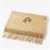 Product Thumbnail Embroidered Soft Fringe Scarf in Camel