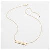 Gold Bar Necklace