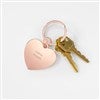 Rose Gold Heart Keychain