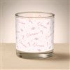 Product Thumbnail Pink Peppermint Glass Candle with Name