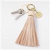 Product Thumbnail Blush Leather Tassel Keychain & Bag Tag