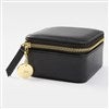 Product Thumbnail Black Leather Travel Jewelry Case