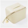 Product Thumbnail Small Cream Leather Beauty Case  