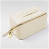 Product Thumbnail Large Cream Leather Beauty Case   