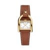 Fossil Harwell Gold and Leather Watch