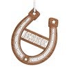 Product Thumbnail Horseshoe Ornament in White