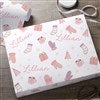 Cozy Holiday Wrapping Paper in White