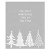 Product Thumbnail The Most Wonderful Time Throw Blanket  