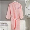 Product Thumbnail Blush Waffle Weave Robe Hanging