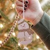 White Ornament by Tree