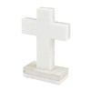 Product Thumbnail White Marble and Wood Cross