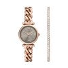 Fossil Carlie Rose Watch and Bracelet