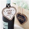 Product Thumbnail Wine Bottle and Gift Tag