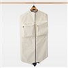 Product Thumbnail Embroidered Natural Garment Bag (Front)