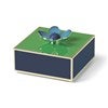 Product Thumbnail Floral Box - Green & Navy