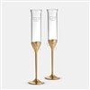 Product Thumbnail Love Knots Gold Toasting Flutes Set of 2