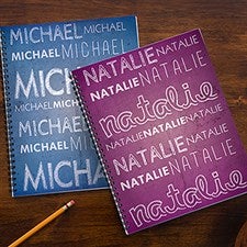 Personalized Notebooks - Custom Name - 13286