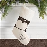 Ivory Fur Stocking