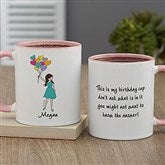 11 oz. Pink Mug