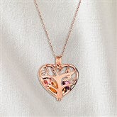 Rose Gold Heart Locket