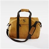 Saffron Waxed Duffle Bag