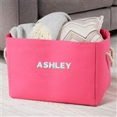 Pink Storage Tote