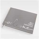 Grey/Silver Guest Book